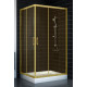 Душевой уголок Vegas Glass ZA-F 90*100 09 05 стекло бронза, 90x100, прямоугольный, двери раздвижные