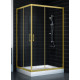 Душевой уголок Vegas Glass ZA-F 0110*100 09 01 стекло прозрачное, 100x110, прямоугольный, двери раздвижные