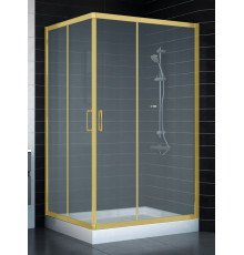 Душевой уголок Vegas Glass ZA-F 0110*100 09 10 стекло сатин, 100x110, прямоугольный, двери раздвижные