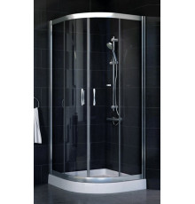 Душевой уголок Vegas Glass ZS 0090 08 01 стекло прозрачное, 90, четверть круга, двери раздвижные