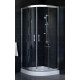 Душевой уголок Vegas Glass ZS 0090 08 01 стекло прозрачное, 90, четверть круга, двери раздвижные