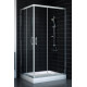 Душевой уголок Vegas Glass ZA-F 80*100 08 01 стекло прозрачное, 80x100, прямоугольный, двери раздвижные