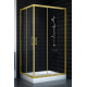 Душевой уголок Vegas Glass ZA-F 80*100 09 01 стекло прозрачное, 80x100, прямоугольный, двери раздвижные