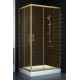 Душевой уголок Vegas Glass ZA-F 80*100 05 05 стекло бронза, 80x100, прямоугольный, двери раздвижные