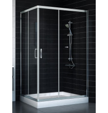 Душевой уголок Vegas Glass ZA-F 80*120 08 01 стекло прозрачное, 80x120, прямоугольный, двери раздвижные