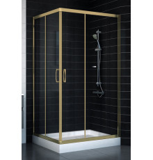 Душевой уголок Vegas Glass ZA-F 90*100 05 01 стекло прозрачное, 90x100, прямоугольный, двери раздвижные