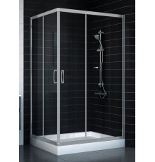 Душевой уголок Vegas Glass ZA-F 90*110 07 01 стекло прозрачное, 90x110, прямоугольный, двери раздвижные