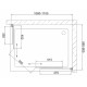 Душевой уголок Vegas Glass ZA-F 90*110 07 01 стекло прозрачное, 90x110, прямоугольный, двери раздвижные