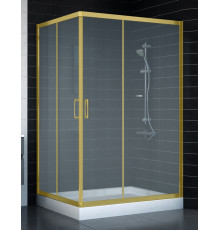 Душевой уголок Vegas Glass ZA-F 0120*100 09 10 стекло сатин, 100x120, прямоугольный, двери раздвижные