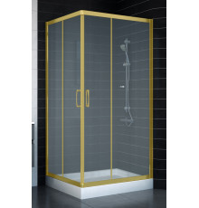 Душевой уголок Vegas Glass ZA 0090 09 10 стекло сатин, 90x90, квадратный, двери раздвижные