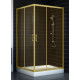 Душевой уголок Vegas Glass ZA 0120 09 05 стекло бронза, 120x120, квадратный, двери раздвижные
