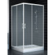 Душевой уголок Vegas Glass ZA 0120 01 10 стекло сатин, 120x120, квадратный, двери раздвижные