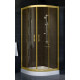 Душевой уголок Vegas Glass ZS 0090 09 05 стекло бронза, 90, четверть круга, двери раздвижные