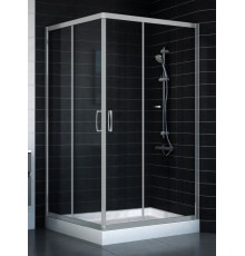 Душевой уголок Vegas Glass ZA 0120 07 01 стекло прозрачное, 120x120, квадратный, двери раздвижные
