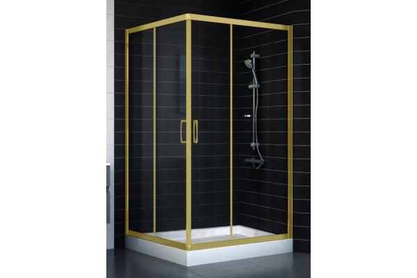 Душевой уголок Vegas Glass ZA 0120 09 01 стекло прозрачное, 120x120, квадратный, двери раздвижные