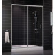 Душевая дверь в нишу Vegas Glass ZP 0160 07 01 стекло прозрачное, 160, раздвижная, профиль хром