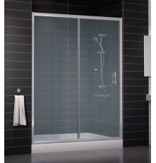 Душевая дверь в нишу Vegas Glass ZP 0150 07 10 стекло сатин, 150, раздвижная, профиль хром