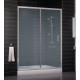 Душевая дверь в нишу Vegas Glass ZP 0150 07 10 стекло сатин, 150, раздвижная, профиль хром