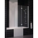 Шторка на ванну Vegas Glass E2V 0120 07 10 R профиль матовый хром, стекло сатин, складная, правая