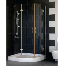 Душевой уголок Vegas Glass AFS-F 110*90 05 01 L стекло прозрачное, 110x90, прямоугольный-асимметричный, двери распашные