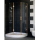 Душевой уголок Vegas Glass AFS-F 110*90 05 01 L стекло прозрачное, 110x90, прямоугольный-асимметричный, двери распашные