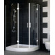 Душевой уголок Vegas Glass AFS-F 120*90 01 01 L стекло прозрачное, 120x90, прямоугольный-асимметричный, двери распашные