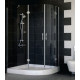 Душевой уголок Vegas Glass AFS-F 120*100 07 01 L стекло прозрачное, 120x100, прямоугольный-асимметричный, двери распашные