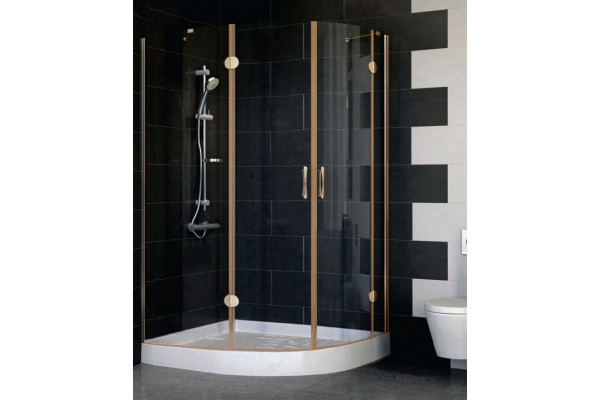 Душевой уголок Vegas Glass AFS-F 120*90 05 01 L стекло прозрачное, 120x90, прямоугольный-асимметричный, двери распашные