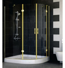 Душевой уголок Vegas Glass AFS-F 120*100 09 01 L стекло прозрачное, 120x100, прямоугольный-асимметричный, двери распашные