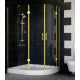 Душевой уголок Vegas Glass AFS-F 120*100 09 01 L стекло прозрачное, 120x100, прямоугольный-асимметричный, двери распашные