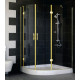 Душевой уголок Vegas Glass AFS-F 120*100 09 01 R стекло прозрачное, 120x100, прямоугольный-асимметричный, двери распашные