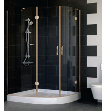 Душевой уголок Vegas Glass AFS-F 120*100 05 01 L стекло прозрачное, 120x100, прямоугольный-асимметричный, двери распашные
