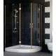 Душевой уголок Vegas Glass AFS-F 120*100 05 01 L стекло прозрачное, 120x100, прямоугольный-асимметричный, двери распашные