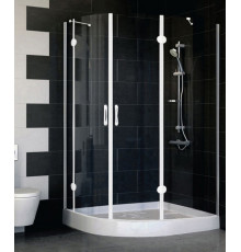 Душевой уголок Vegas Glass AFS-F 120*90 01 01 R стекло прозрачное, 120x90, прямоугольный-асимметричный, двери распашные