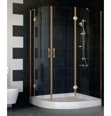 Душевой уголок Vegas Glass AFS-F 120*90 05 01 R стекло прозрачное, 120x90, прямоугольный-асимметричный, двери распашные