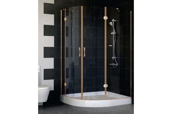 Душевой уголок Vegas Glass AFS-F 120*90 05 01 R стекло прозрачное, 120x90, прямоугольный-асимметричный, двери распашные