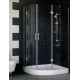 Душевой уголок Vegas Glass AFS-F 110*90 07 01 R стекло прозрачное, 110x90, прямоугольный-асимметричный, двери распашные