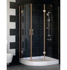 Душевой уголок Vegas Glass AFS-F 110*90 05 01 R стекло прозрачное, 110x90, прямоугольный-асимметричный, двери распашные