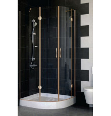 Душевой уголок Vegas Glass AFS-F 100*90 05 01 L стекло прозрачное, 100x90, прямоугольный-асимметричный, двери распашные