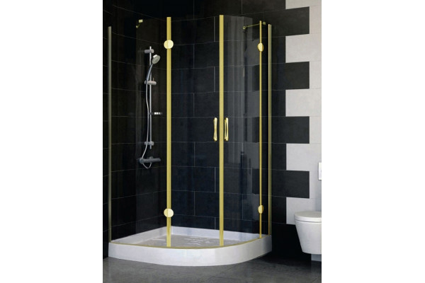 Душевой уголок Vegas Glass AFS-F 110*90 09 01 L стекло прозрачное, 110x90, прямоугольный-асимметричный, двери распашные