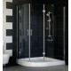 Душевой уголок Vegas Glass AFS-F 120*110 07 01 R стекло прозрачное, 120x110, прямоугольный-асимметричный, двери распашные