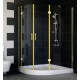 Душевой уголок Vegas Glass AFS-F 120*110 09 01 R стекло прозрачное, 120x110, прямоугольный-асимметричный, двери распашные
