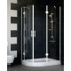 Душевой уголок Vegas Glass AFS-F 110*80 01 01 R стекло прозрачное, 110x80, прямоугольный-асимметричный, двери распашные