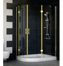 Душевой уголок Vegas Glass AFS-F 120*80 09 01 R стекло прозрачное, 120x80, прямоугольный-асимметричный, двери распашные