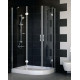Душевой уголок Vegas Glass AFS-F 110*80 08 01 L стекло прозрачное, 110x80, прямоугольный-асимметричный, двери распашные