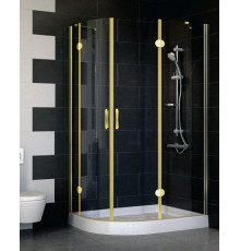 Душевой уголок Vegas Glass AFS-F 110*80 09 01 R стекло прозрачное, 110x80, прямоугольный-асимметричный, двери распашные