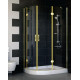 Душевой уголок Vegas Glass AFS-F 110*80 09 01 R стекло прозрачное, 110x80, прямоугольный-асимметричный, двери распашные