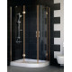 Душевой уголок Vegas Glass AFS-F 110*80 05 01 L стекло прозрачное, 110x80, прямоугольный-асимметричный, двери распашные