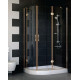 Душевой уголок Vegas Glass AFS-F 110*80 05 01 R стекло прозрачное, 110x80, прямоугольный-асимметричный, двери распашные