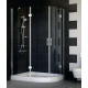Душевой уголок Vegas Glass AFS-F 120*80 08 01 L стекло прозрачное, 120x80, прямоугольный-асимметричный, двери распашные